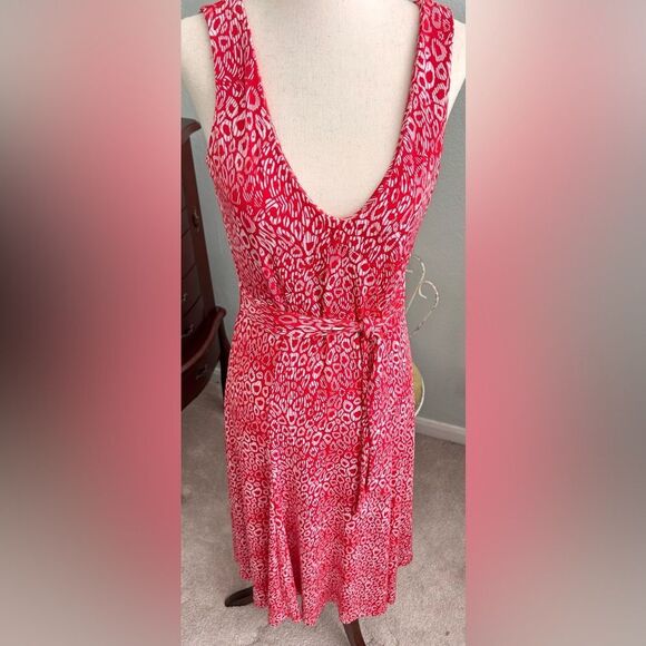 Michael Kors Animal Print Midi Sleeveless Dress - Picture 7 of 10